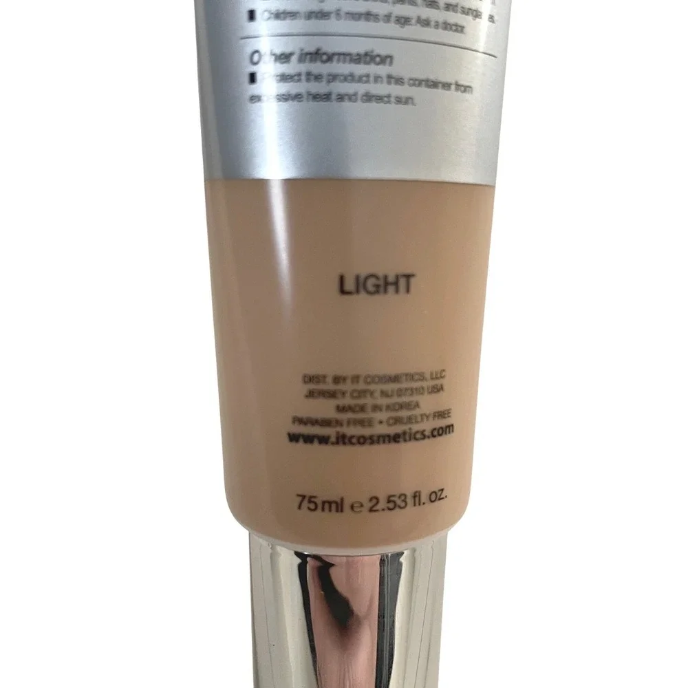 NEW IT Cosmetics Your‎ Skin But Better CC+ Full Coverage Cream LIGHT SPF 50